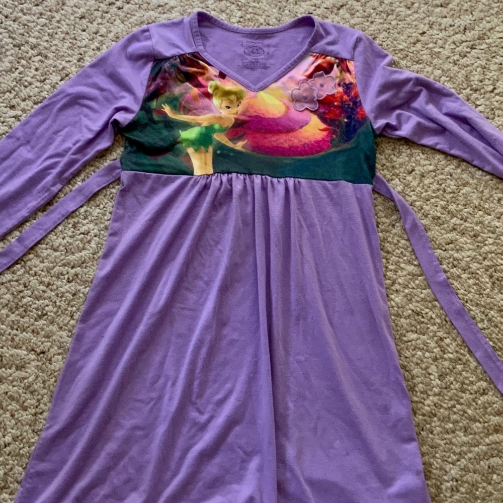 RARE Pixie Hollow night gown dress